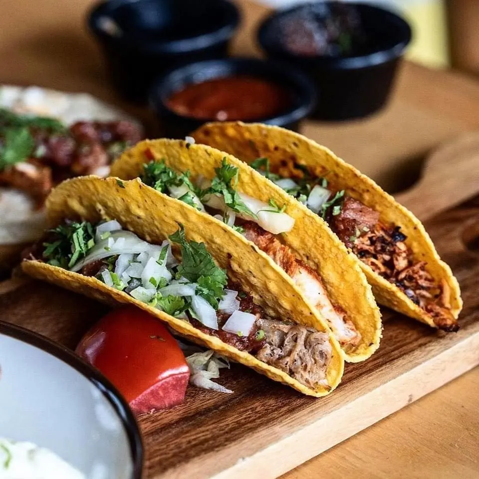 Gourmet tacos
